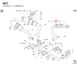 NUT 74840027A diagram position