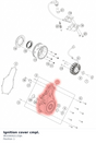 Diagram preview: Ignition cover cmpl. (96330002133JA)