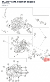 Diagram preview: BRACKET GEAR-POSITION SENSOR (90230142000)