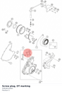 Diagram preview: Screw plug, OT marking (93839010000)