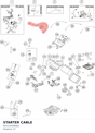 Diagram preview: STARTER CABLE (60311059000)