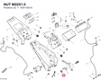 NUT M22X1.5 75011551A diagram position