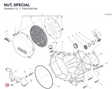 NUT, SPECIAL 75012041AA diagram position
