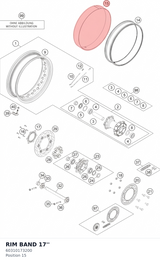 Diagram preview: RIM BAND 17'' (60310173200)