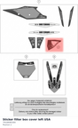 Diagram preview: Sticker filter box cover left USA (79108085300)
