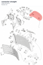Diagram preview: connector straight (C69015019010)