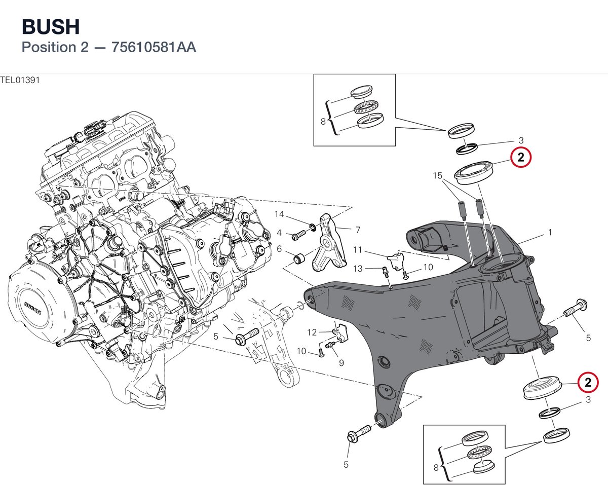 BUSH 75610581AA diagram position