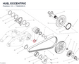 HUB, ECCENTRIC 75620481A diagram position