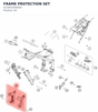 Diagram preview: FRAME PROTECTION SET (A23003094000)