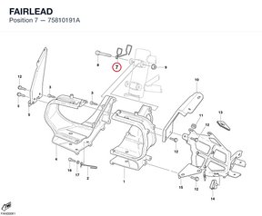 FAIRLEAD 75810191A diagram position