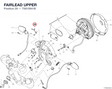 FAIRLEAD UPPER 75810941B diagram position