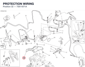 PROTECTION WIRING 75811871A diagram position