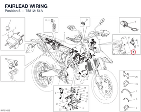 FAIRLEAD WIRING 75812151A diagram position