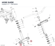 HOSE GUIDE 75812261B diagram position