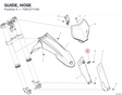 GUIDE, HOSE 75812711AA diagram position