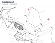 RUBBER PAD 75840621A diagram position