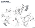 CLAMP, WIRE 75841081A diagram position