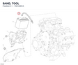BAND, TOOL 75910061A diagram position