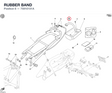 RUBBER BAND 75910101A diagram position