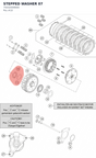 Diagram preview: STEPPED WASHER 07 (75032009000)