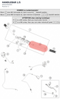 Diagram preview: HANDLEBAR L/S (90502005000)