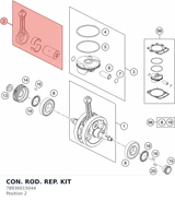 Diagram preview: CON. ROD. REP. KIT (78930015044)