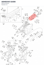 Diagram preview: ADHESIVE GUIDE (69015019020)