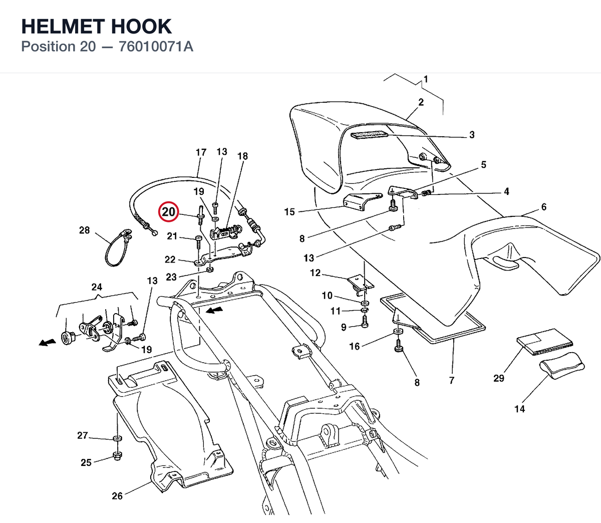 HELMET HOOK
