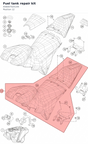 Diagram preview: Fuel tank repair kit (A56007025144)