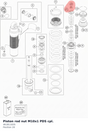 Diagram preview: Piston rod nut M10x1 PDS cpl. (46181183S)