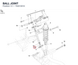 BALL JOINT 764010018 diagram position