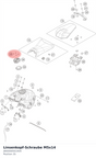 Diagram preview: Linsenkopf-Schraube M5x14 (J900000501404)