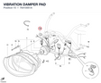 VIBRATION DAMPER PAD