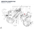 VIBRATION DAMPER PAD
