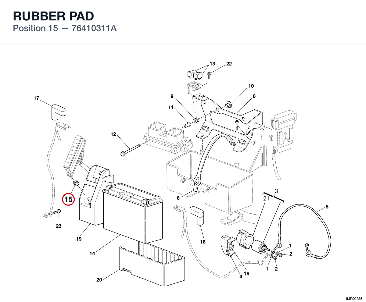 RUBBER PAD