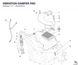 VIBRATION DAMPER PAD