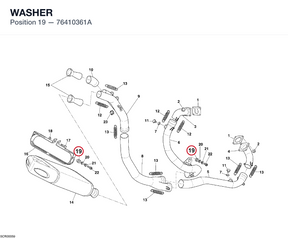 WASHER 76410361A diagram position