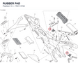 RUBBER PAD 76411472A diagram position