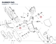 RUBBER PAD 76417711A diagram position