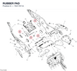 RUBBER PAD 76417811A diagram position