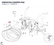 VIBRATION DAMPER PAD