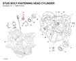 STUD BOLT FASTENING HEAD CYLINDER
