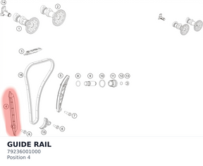 Diagram preview: GUIDE RAIL (79236001000)
