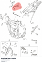 Diagram preview: Engine brace right (A42003014000)