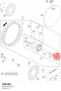 Diagram preview: SPACER (A40510013100)