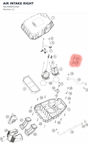 Diagram preview: AIR INTAKE RIGHT (A62406041000)