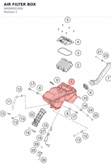 Diagram preview: AIR FILTER BOX (94006001000)