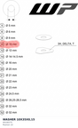 Diagram preview: WASHER 10X35X0,15 (40140275)