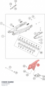 Diagram preview: CHAIN GUARD (A13004060000)