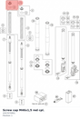 Diagram preview: Screw cap M46x1,5 red cpl. (43570709S1)